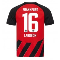 Eintracht Frankfurt Hugo Larsson #16 Hemmatröja 2023-24 Kortärmad